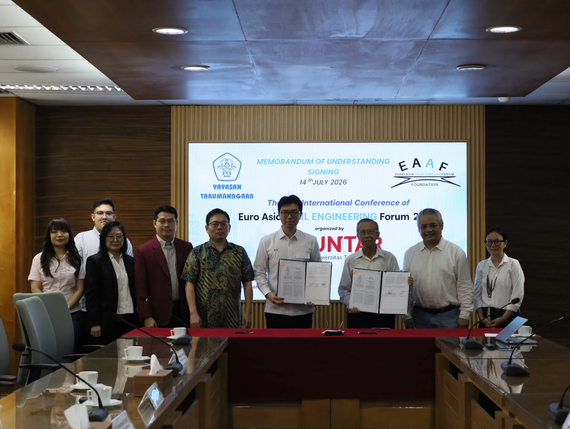 Fakultas Teknik UNTAR Dipercaya Menjadi Tuan Rumah EACEF 2027